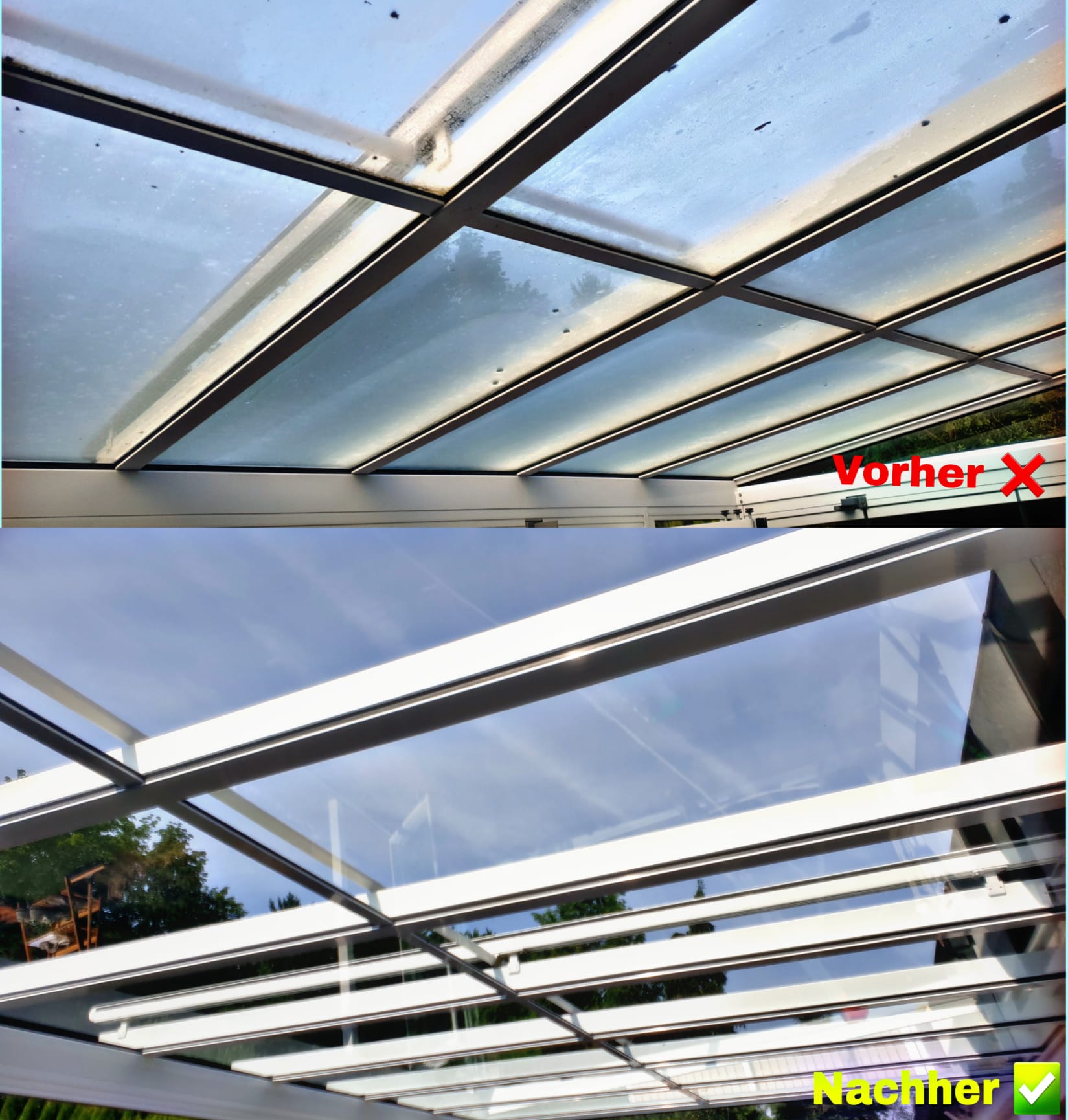 Vorher-/ Nachherbild