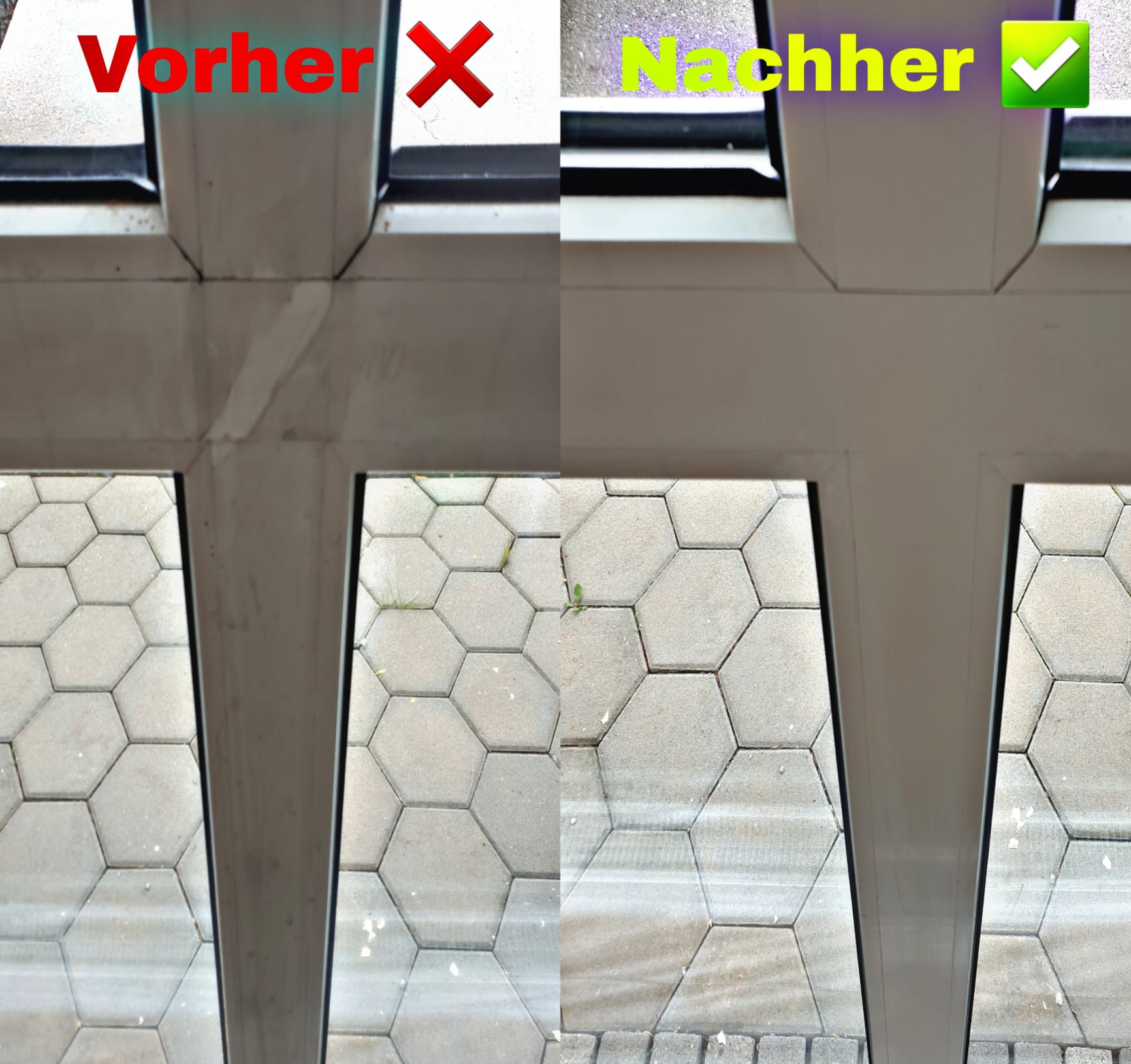 Vorher-/ Nachherbild