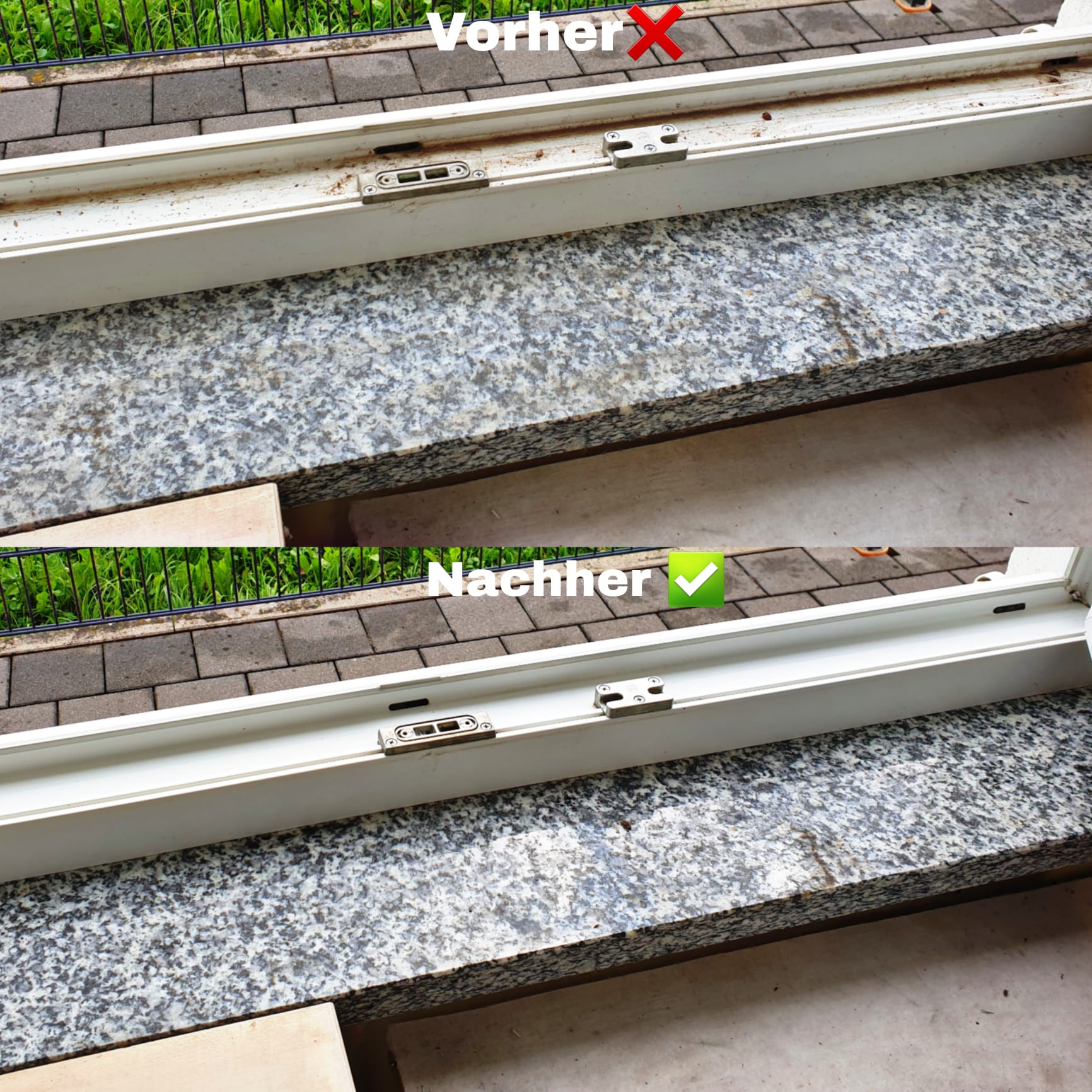 Vorher-/ Nachherbild