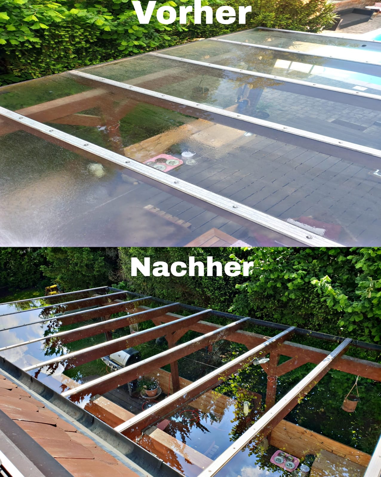 Vorher-/ Nachherbild