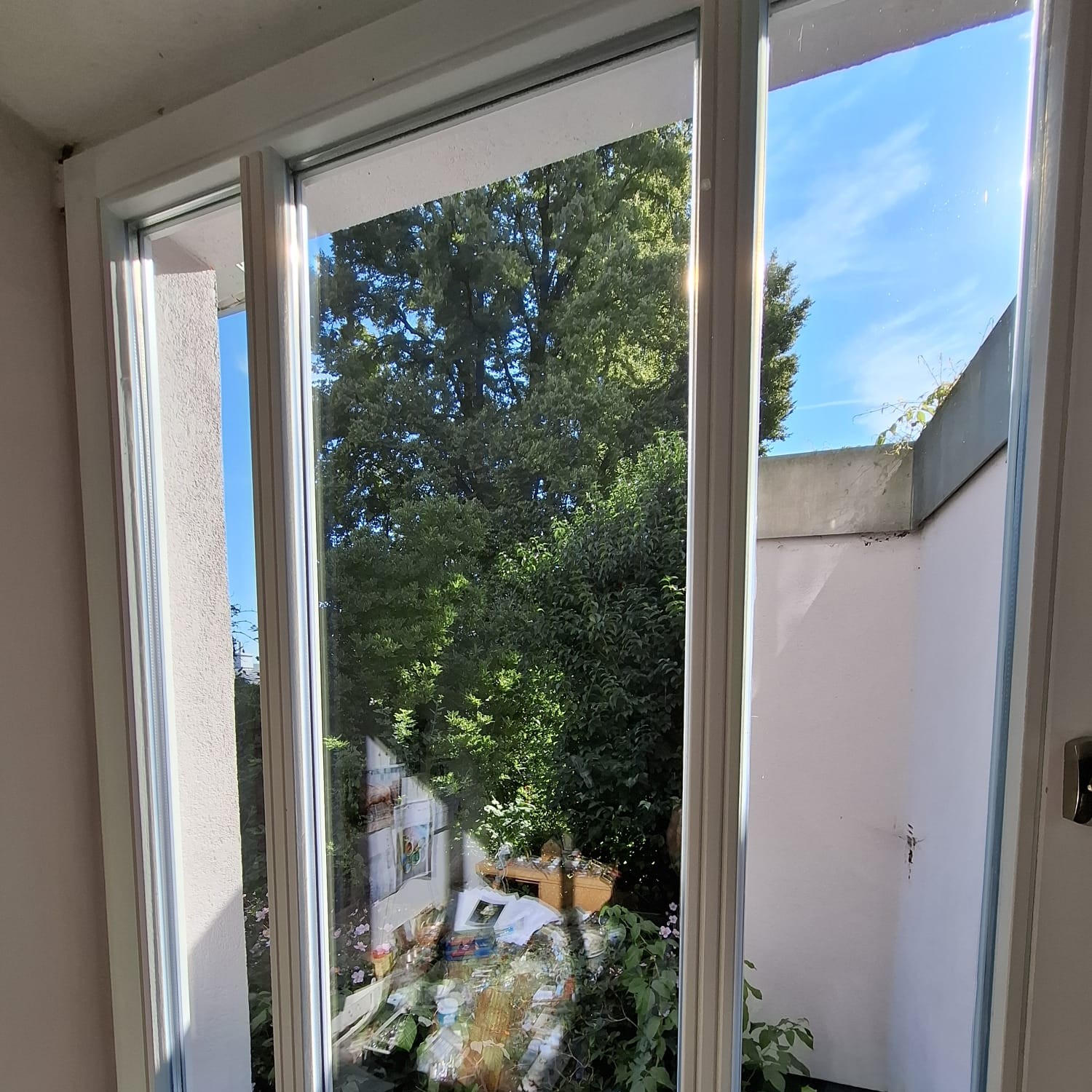 Fenster nach der Reinigung (Nachher)
